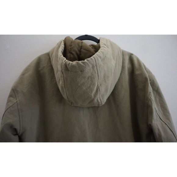 BDG x Urban Outfitters Men's Sz S Taupe Quilted Solid Lined Shirt Jacket - Picture 9 of 14